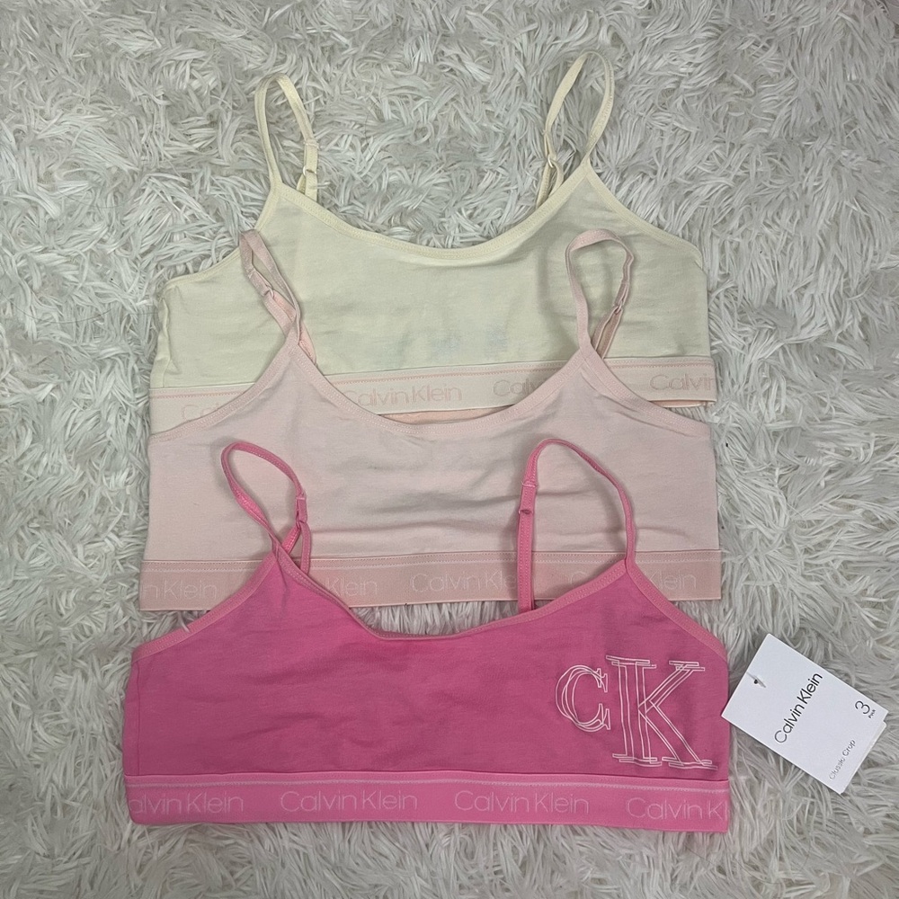 Calvin Klein 3 Pack Bralettes